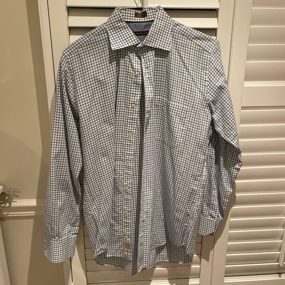 Peter Millar Men’s Button Down Size Medium - image 1